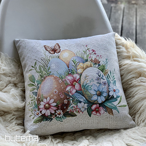 Veľkonočný dekoračný povlak VAJCIA V TRÁVE