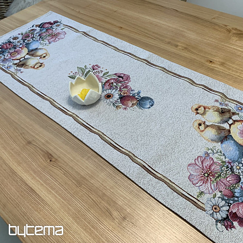 Gobelínový obrus a šál SVIATKY JARA