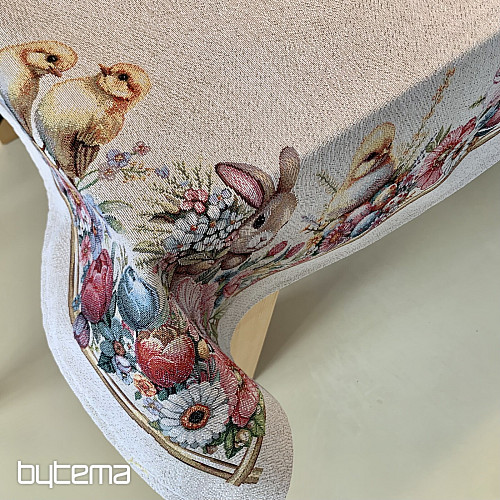 Gobelínový obrus a šál SVIATKY JARA