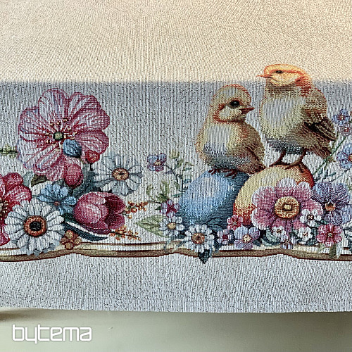 Gobelínový obrus a šál SVIATKY JARA