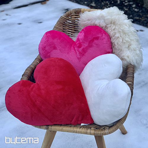 Vankúš SRDCE RUŽOVÉ