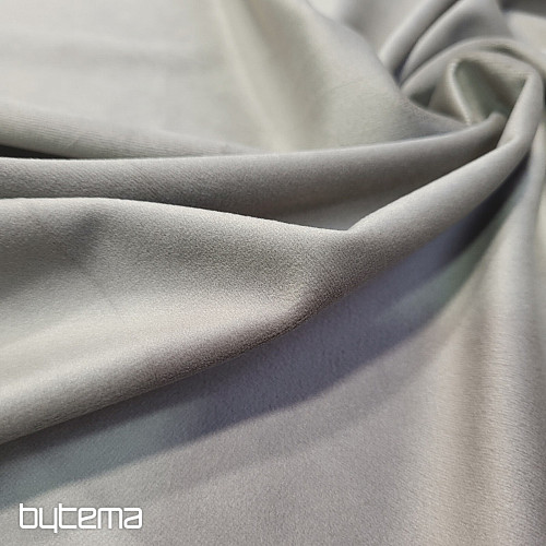 Luxusná jednofarebná dizajnová dekoračná látka GERSTER 77042/0040 BÉŽOVO SIVÁ