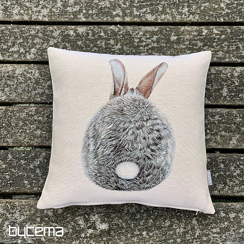 Gobelínový obliečka na vankúš ZAJAC HOPSÁLIK II