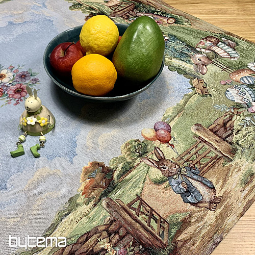 Gobelínový obrus a šál VEĽKONOČNÁ CESTA