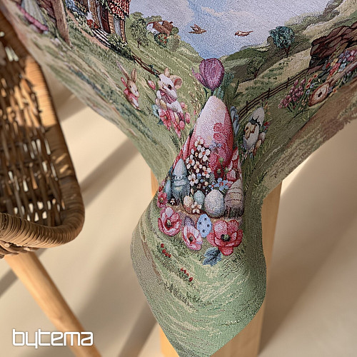 Gobelínový obrus a šál VEĽKONOČNÁ CESTA