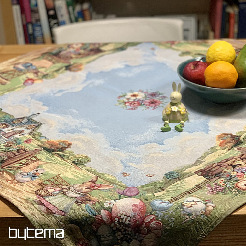 Gobelínový obrus a šál VEĽKONOČNÁ CESTA