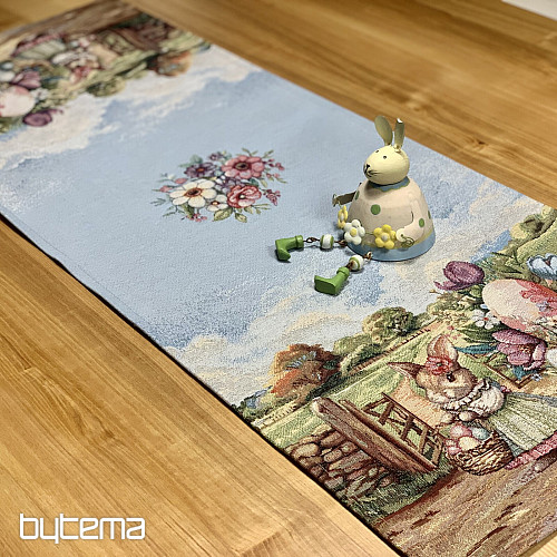 Gobelínový obrus a šál VEĽKONOČNÁ CESTA