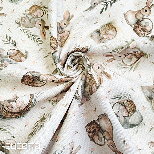 Dekoračná látka ZAJAČIK BLAŽEJ
