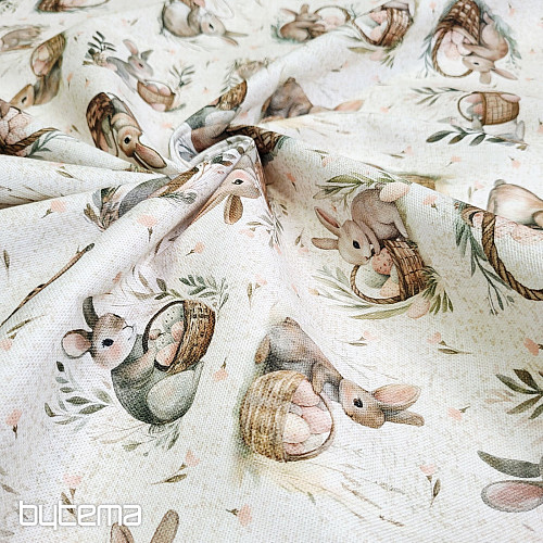 Dekoračná látka ZAJAČIK BLAŽEJ