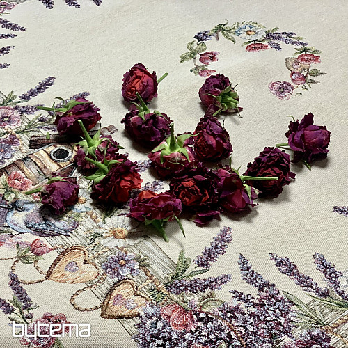 Gobelínový obrus a šál Vtáčia Budka