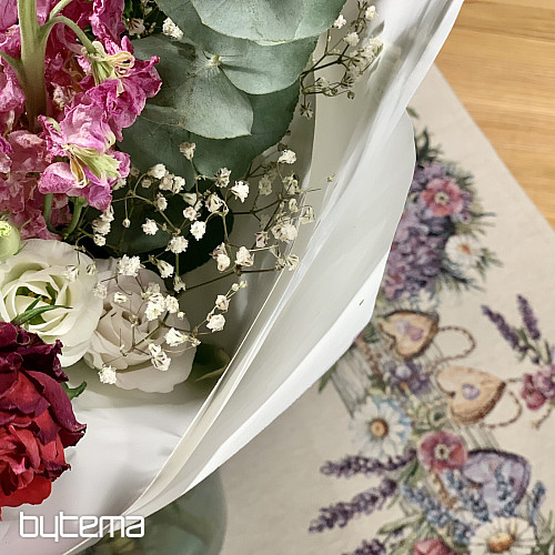 Gobelínový obrus a šál Vtáčia Budka