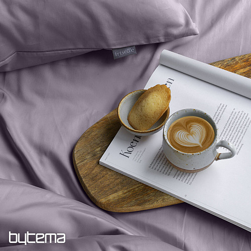 IRISETTE luxusný bavlnený satén PARIS 8000-70 lila