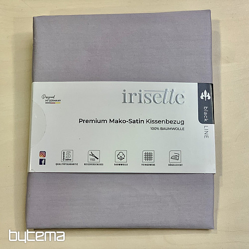 Saténová obliečka na vankúš - šalviová 32