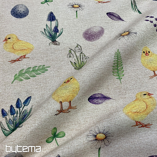 Dekoračná látka KUŘÍTKO CHICO