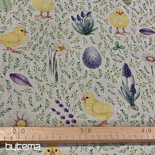 Dekoračná látka KURIATKO JACKIE