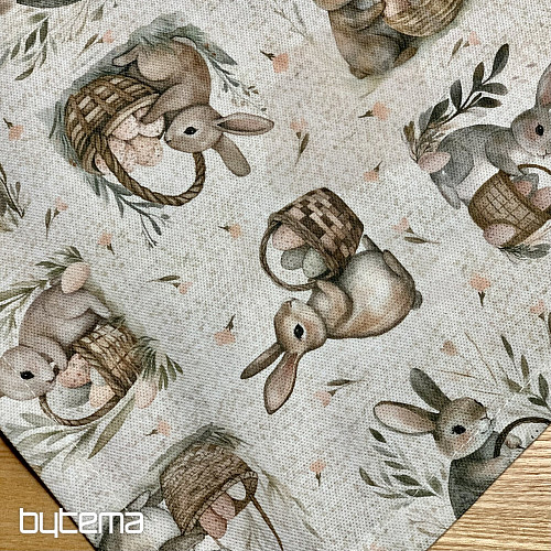 Veľkonočný obrus ZAJAČIK BLAŽEJ