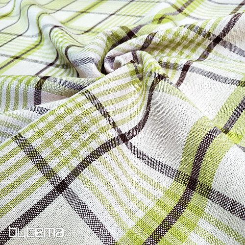 Dekoračná látka ANZOL ZELENÝ