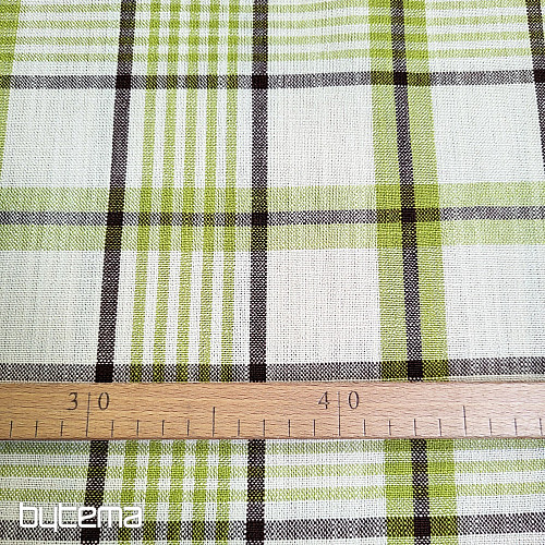 Dekoračná látka ANZOL ZELENÝ