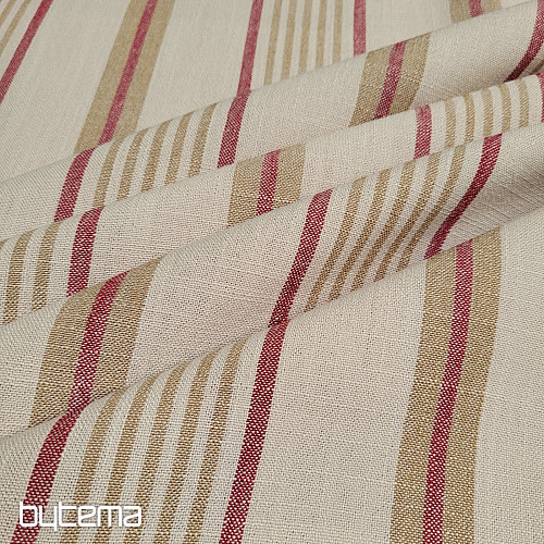 Dekoračná látka TANGO ČERVENÝ