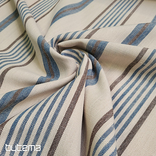 Dekoračná látka TANGO MODRÝ