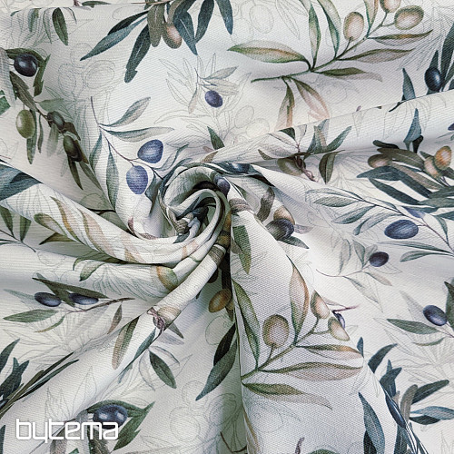 Dekoračná látka OLIVY ARBEQUINA