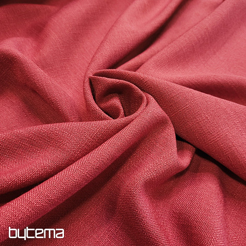 Dekoračná látka VALS ČERVENÁ