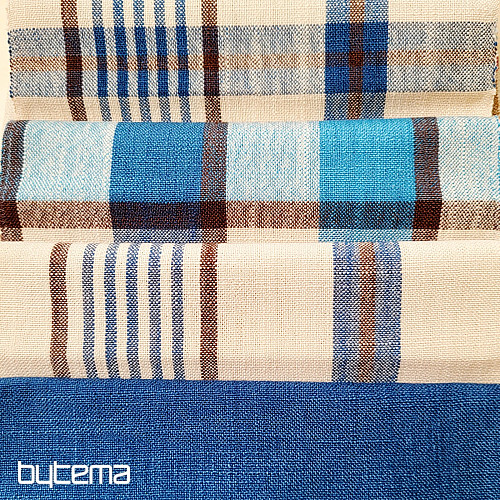 Dekoračná látka VALS MODRÁ