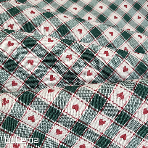 Dekoračná látka MAXI CORET zelený