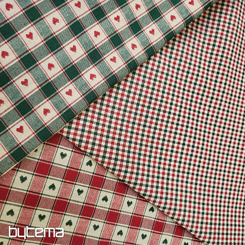 Dekoračná látka MAXI CORET zelený