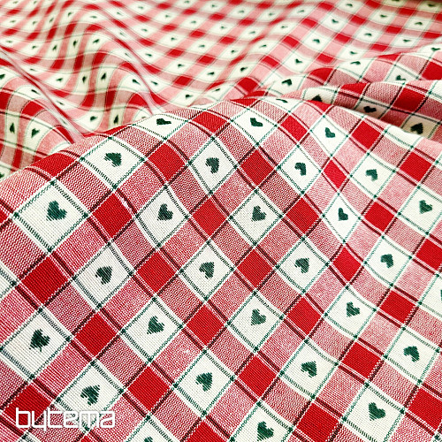 Dekoračná látka MAXI CORET červený