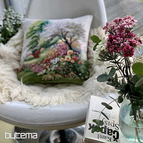 Gobelínový obliečka na vankúš ZÁTIŠIA V PARKU