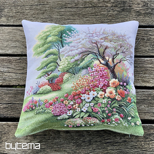 Gobelínový obliečka na vankúš ZÁTIŠIA V PARKU