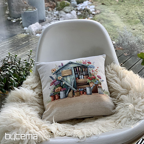 Gobelínový obliečka na vankúš ZÁHRADNÁ KOLŇA