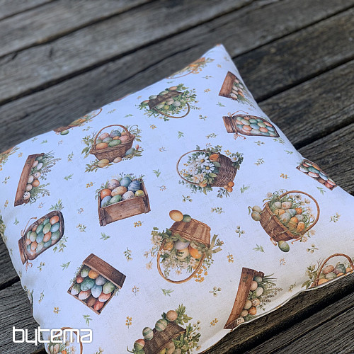 Dekoračná obliečka na vankúš FAREBNÉ VAJÍČKA