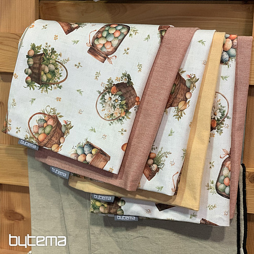 Dekoračná obliečka na vankúš FAREBNÉ VAJÍČKA