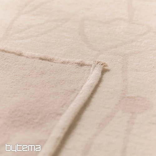 Deka AMBER KVETY béžovej