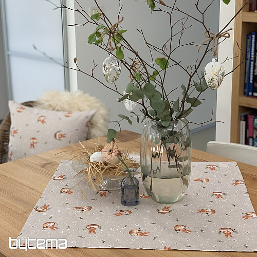 Veľkonočný obrus a šál ZAJAČIK NELA