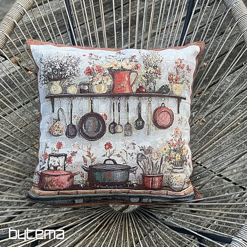 Gobelínový obliečka na vankúš KUCHYŇA