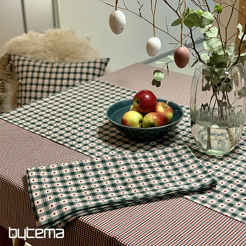 Dekoračná obliečka na vankúš OSLO MINI KÁRO