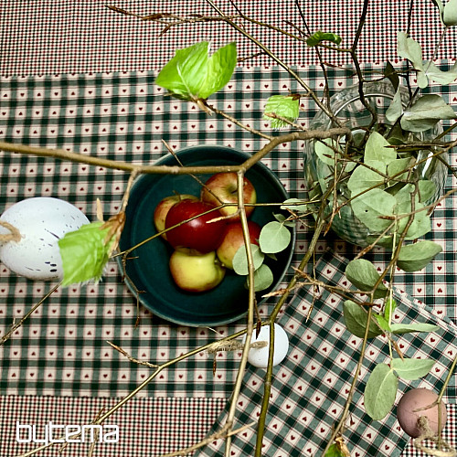 Dekoračná obliečka na vankúš OSLO MINI KÁRO