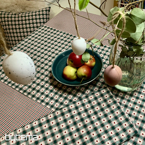 Dekoračná obliečka na vankúš OSLO MINI KÁRO