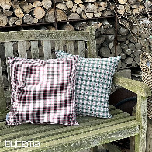 Dekoračná obliečka na vankúš MAXI CORET zelená