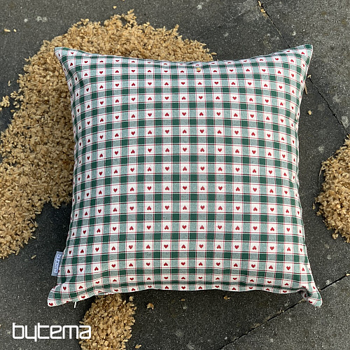 Dekoračná obliečka na vankúš MAXI CORET zelená