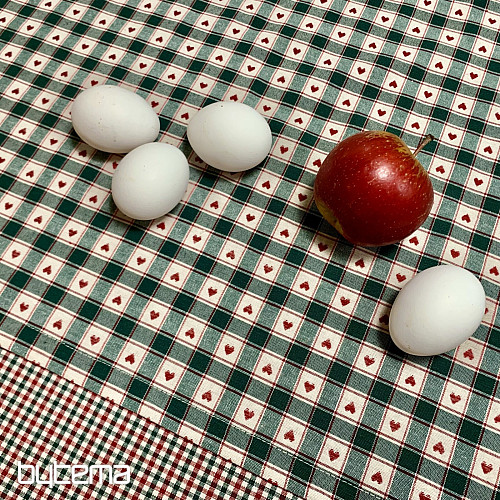 Obrus a šál MAXI CORET zelený