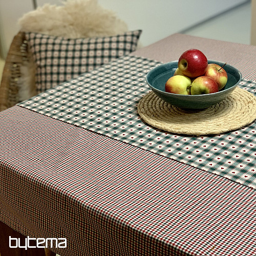 Obrus a šál MAXI CORET zelený