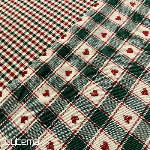 Obrus a šál MAXI CORET zelený