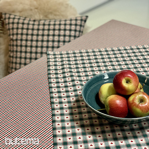 Obrus a šál MAXI CORET zelený