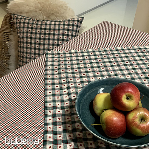 Obrus a šál MAXI CORET zelený