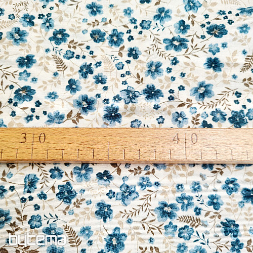 Dekoračná látka CIRI petrolejová