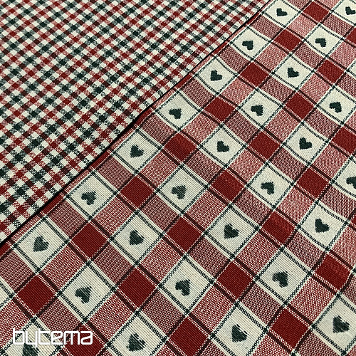 Obrus a šál MAXI CORET červený